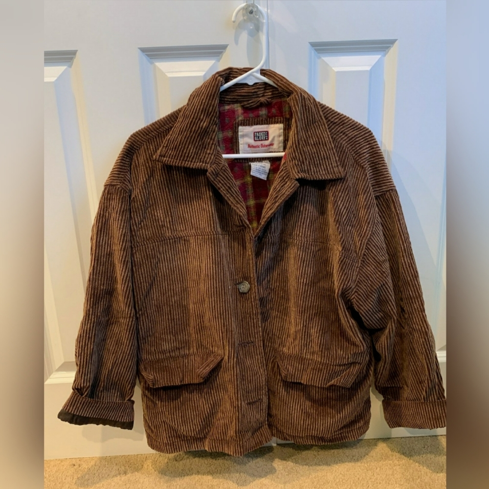 Vintage Corduroy Jacket (w/ flannel lining)